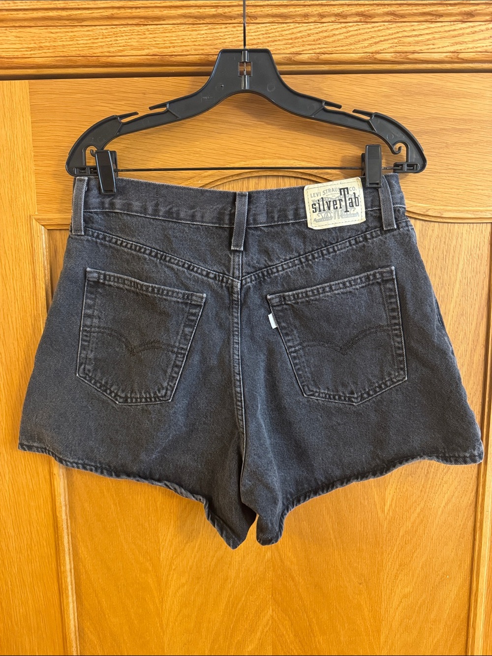 Levi’s SilverTab High Waisted Mom Shorts A3701-0000 90s Relaxed Denim Women’s 30